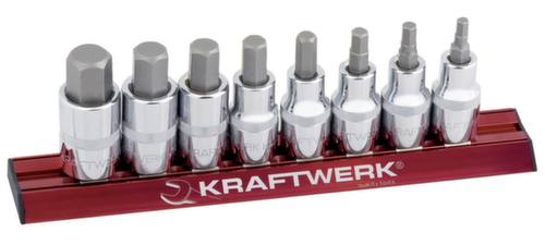 KRAFTWERK® 8-t.InSechsk-Bit-Steckn.satz MAGALU 1/2" Standard 1 L