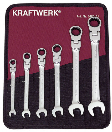 KRAFTWERK® 6-t.Gelenk-CLICKRAFT-Satz 8-19 mm R.t. Standard 1 L