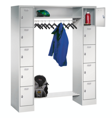 PAVOY Personal-Garderobe Basis, Breite 1500 mm Standard 1 L