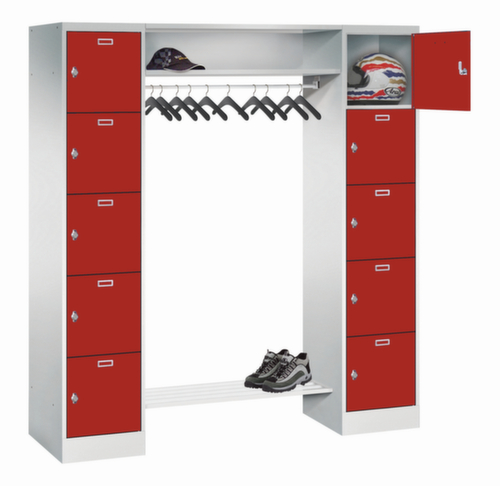 PAVOY Personal-Garderobe Basis, Breite 1700 mm Standard 1 L