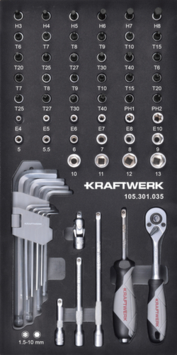 KRAFTWERK® Umschaltknarrensatz Einlage Standard 1 L