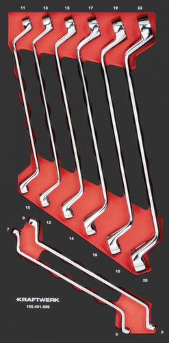 KRAFTWERK® Doppelringschlüsselsatz Einlage Standard 1 L