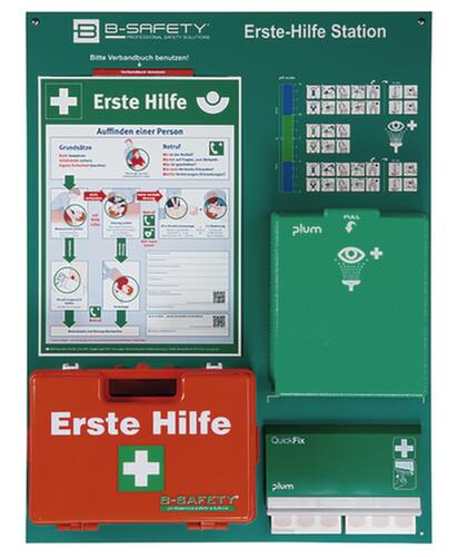 B-Safety Erste-Hilfe-Station mit Vollausstattung Standard 1 L