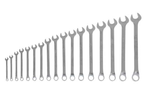 GEDORE 1 B-017 Ring-Maulschlüssel-Satz 17-teilig 6-22 mm
