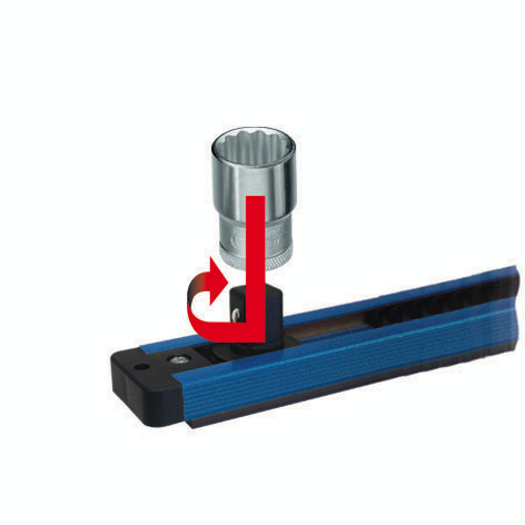 SL 1916 Steckleiste 1/2" magnetisch Standard 3 L