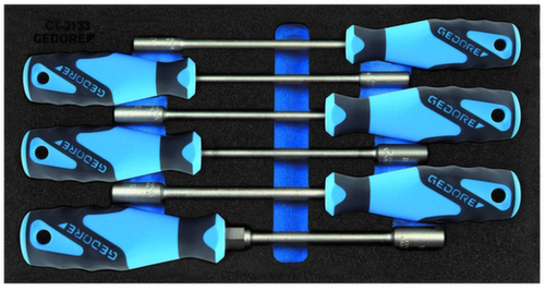 1500 CT1-2133 Steckschlüssel-Satz in Check-Tool-Modul Standard 1 L