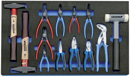 GEDORE 2005 CT4-8000 Werkzeugsortiment in Check-Tool-Modul Standard 1 L