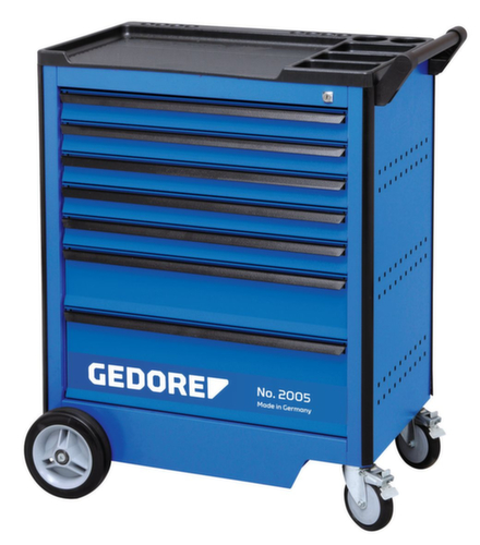 GEDORE 2005-TS-147 Werkzeugwagen mit 147-teilig Werkzeugsortiment Standard 2 L