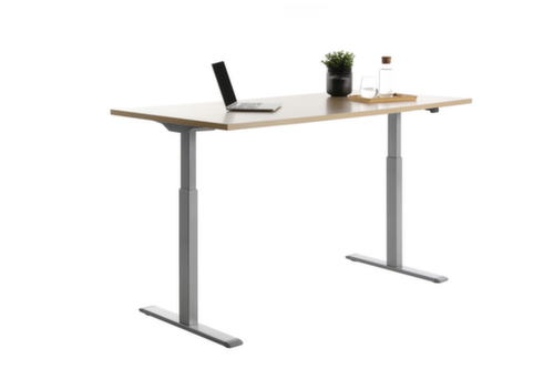 Topstar Elektrisch höhenverstellbarer Schreibtisch E-Table Smart mit T-Fußgestell Milieu 1 L