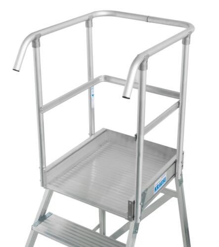 Krause Fahrbare Podesttreppe STABILO® Professional Standard 4 L