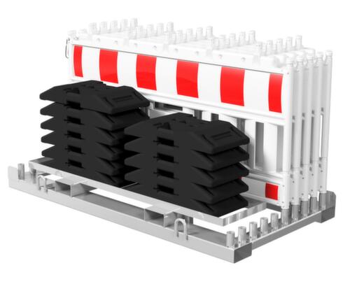 Schake Lager-/Transporttraverse für Schrankenzaun Milieu 1 L