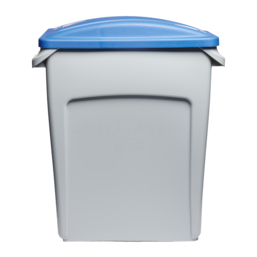 Rubbermaid Auflagedeckel für Papier Slim Jim® für Wertstoffsammler, blau Standard 7 L