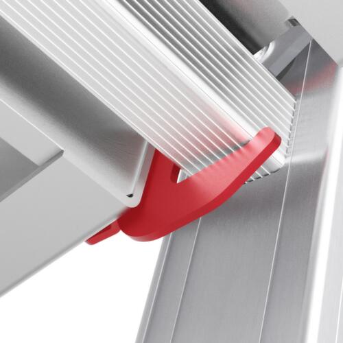 Krause Teleskop-Plattformleiter STABILO® Professional SkyMatic mit umlaufendem Gerüst Detail 3 L