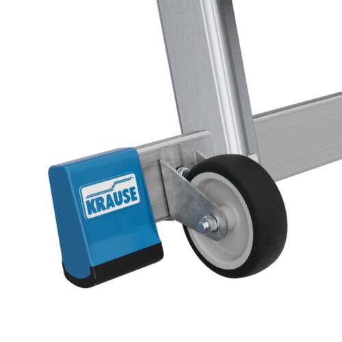 Krause Teleskop-Plattformleiter STABILO® Professional SkyMatic mit umlaufendem Gerüst Detail 5 L