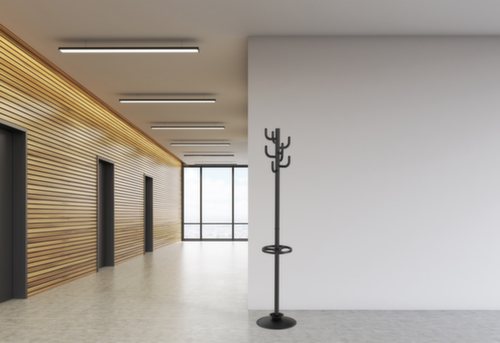 MAUL Garderobenständer MAULpolaris aus Metall Milieu 1 L