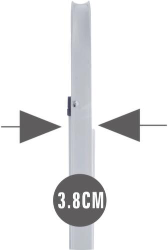 ZARGES Plattformleiter ZAP Safemaster Plus S roll- und klappbar mit Traverse Milieu 1 L