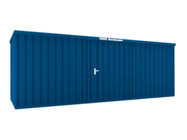 Säbu Lackierter Materialcontainer FLADAFI® mit Holzfußboden