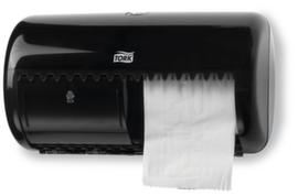 Tork Toilettenpapierspender, Kunststoff, schwarz