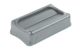 Rubbermaid Schwingdeckel Slim Jim® für Wertstoffsammler, grau