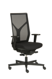 ROVO-CHAIR Bürodrehstuhl R16, Netzrückenlehne, schwarz