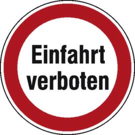 Verbotskombischild SafetyMarking® "Einfahrt verboten", Wandschild, Standard