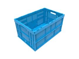 Walther Faltsysteme Faltbox, blau, Inhalt 60 l