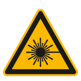 Warnschild PROTECT vor Laserstrahl