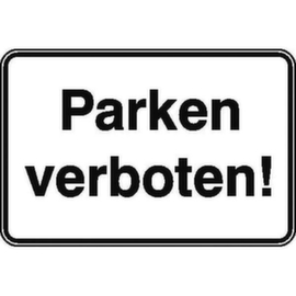 Parkplatzschild SafetyMarking® "Parken verboten!"