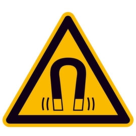 Warnschild PROTECT vor magnetischem Feld