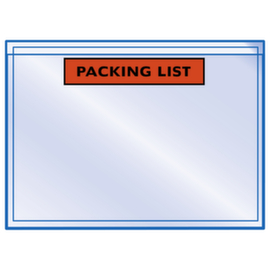 Dokumententasche "Packing List", DIN A6