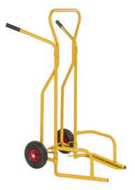 Kongamek Reifenkarre, gelb, Luft-Bereifung