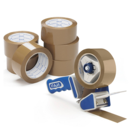 Set Low-noise PP Packband RAJATAPE braun 36 Rollen