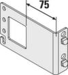 Halter f. Gitter-Rückwand Technische Zeichnung 1 S