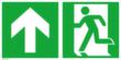 Fluchtwegschild SafetyMarking® Notausgang Standard 6 S