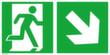 Fluchtwegschild SafetyMarking® Notausgang Standard 10 S