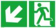 Fluchtwegschild SafetyMarking® Notausgang Standard 4 S