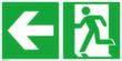 Fluchtwegschild SafetyMarking® Notausgang Standard 2 S