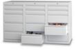 PAVOY Schubladenschrank Basis lichtgrau mit bis zu 34 Schubladen Standard 2 S