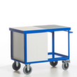 Rollcart Umwelt-Werkstattwagen mit öldichter Wanne und Gitterrost, Traglast 600 kg, Ladefläche 1150 x 700 mm Standard 6 S