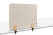 Legamaster Schallabsorbierende Tischtrennwand ELEMENTS, Höhe x Breite 600 x 800 mm, Wand beige