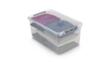 Aufbewahrungsbox ECO, transparent, Inhalt 45 l, Deckel Milieu 2 S