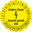 Runde Prüfplakette ohne Jahresfarbe Standard 13 S