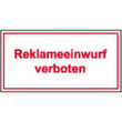 Hinweisschild SafetyMarking®, "Reklameeinwurf verboten"