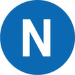 Hinweisetiketten SafetyMarking®, "N (Neutralleiter)"
