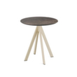 VEBA Bistrotisch Essentials Infinity, Ø 700 mm, Platte Riverwashed Wood