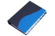 EICHNER Visitenkartenbuch aus PVC in blau Standard 2 S