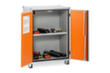 Cemo Explosionsgeschützter Lithium-Ionen-Lagerschrank lockEX 8/10 unterfahrbar, Höhe x Breite x Tiefe 1110 x 800 x 660 mm Standard 4 S