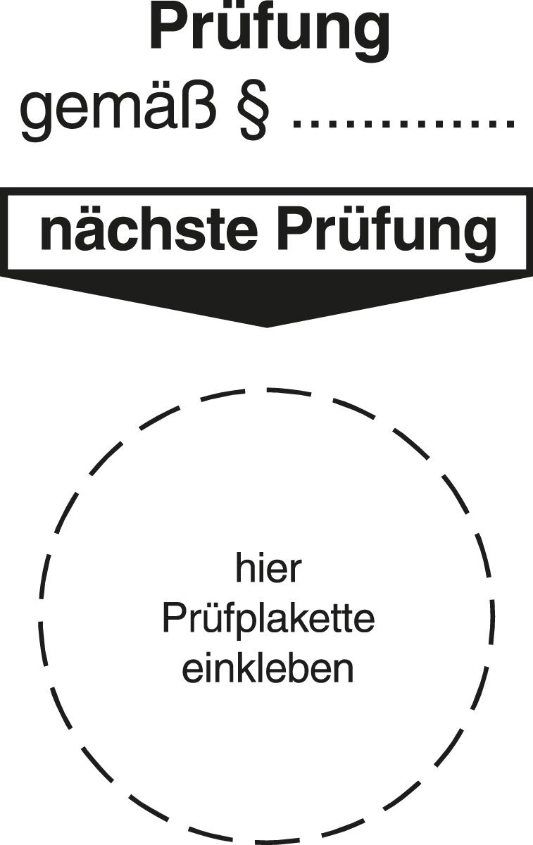 Grundplakette und Gebrauchsanweisungen Standard 6 ZOOM