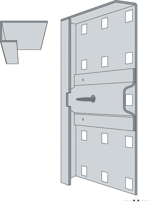 Kappes Lochplatte RasterPlan® Technische Zeichnung 2 ZOOM