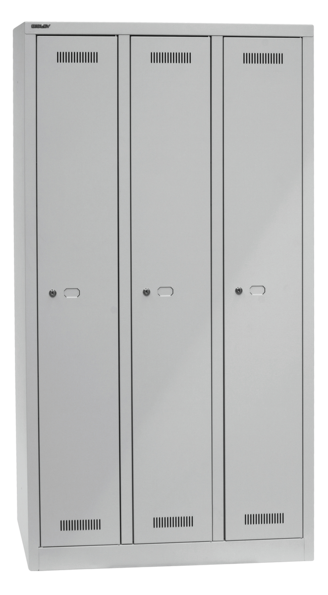 Bisley Garderobenschrank MonoBloc, Abteilbreite 248 mm Standard 2 ZOOM